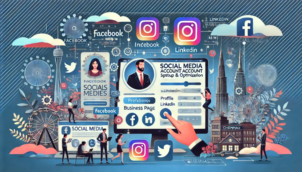 Social Media Account Setup & Optimization in Chennai – Build a Strong Digital Presence